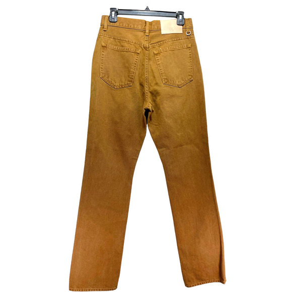 Ulla Johnson NWT The Agnes High Waist Jean Straight-Leg in Umber 29 - Picture 3 of 15